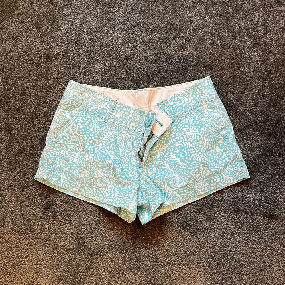 Lily Pulitzer walsh shorts size 2